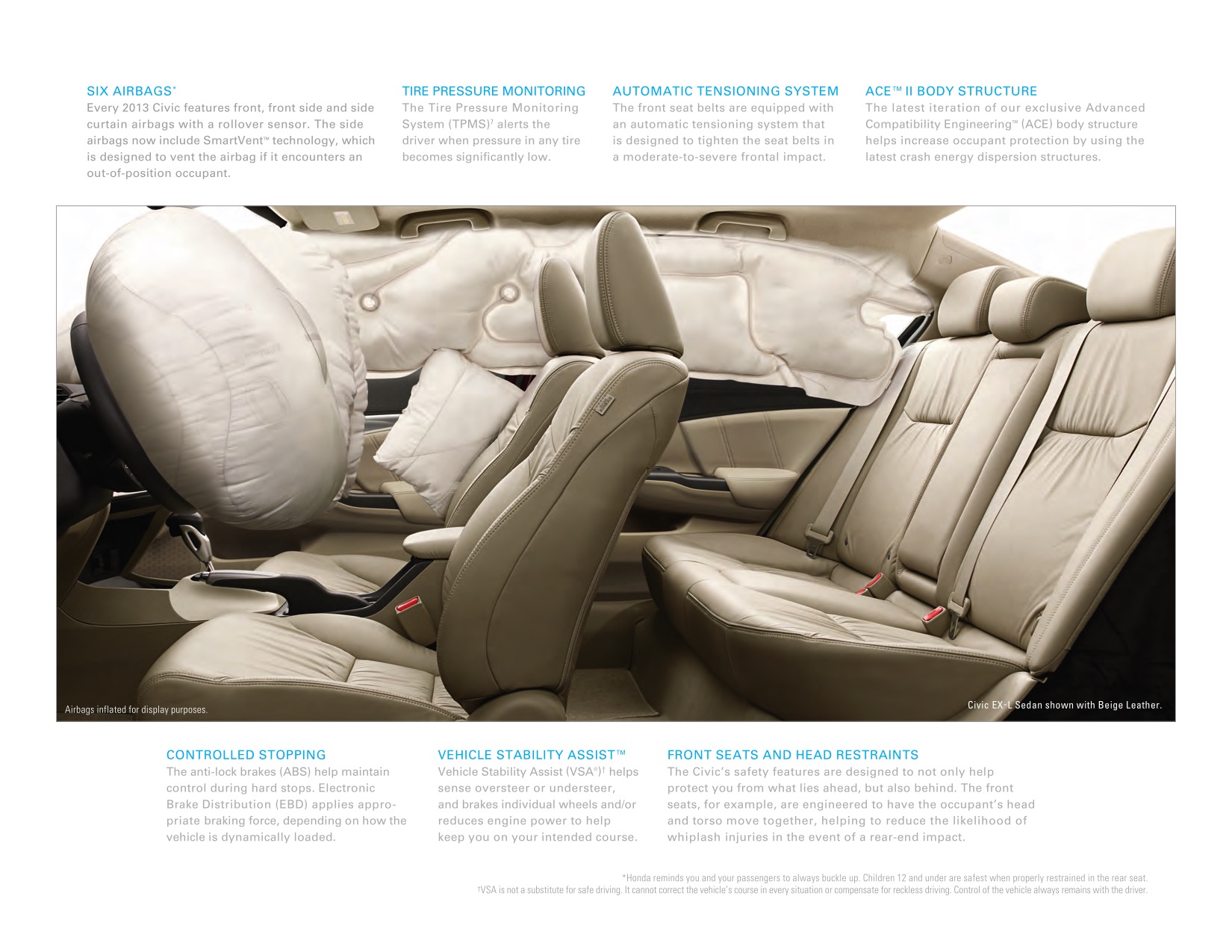2013 Honda Civic Brochure Page 6